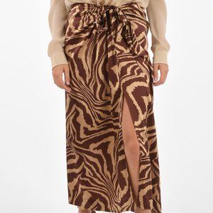 Ganni Silk Skirt